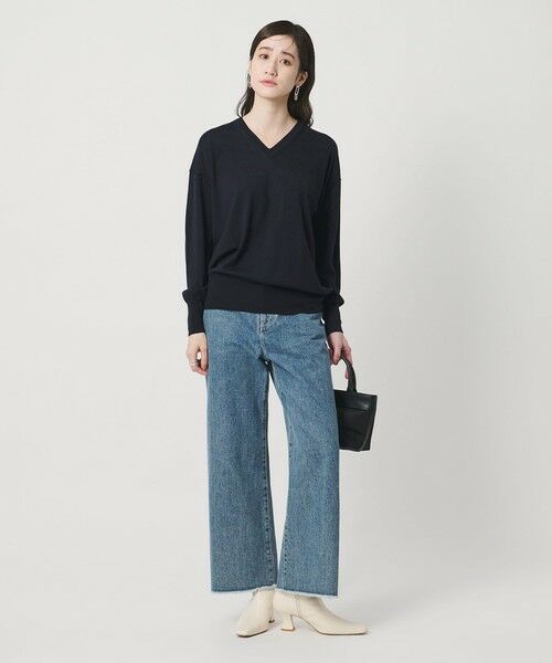 UNITED ARROWS / ユナイテッドアローズ ニット・セーター | 18G ウール Vネック ニット ‐ウォッシャブル‐ | 詳細23