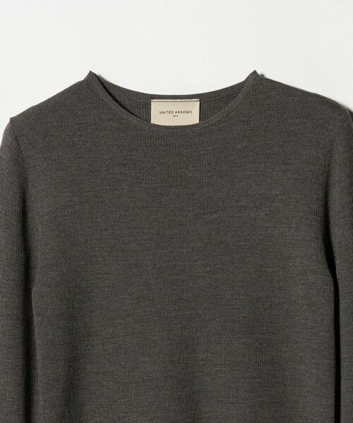 UNITED ARROWS / ユナイテッドアローズ ニット・セーター | 18G ウール リブ ニット | 詳細12