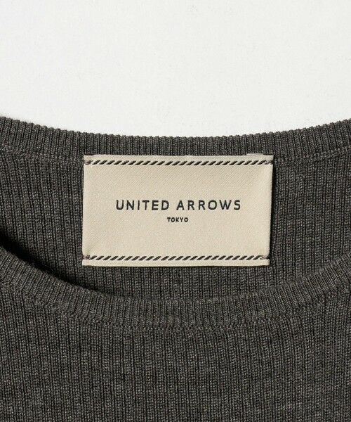 UNITED ARROWS / ユナイテッドアローズ ニット・セーター | 18G ウール リブ ニット | 詳細15
