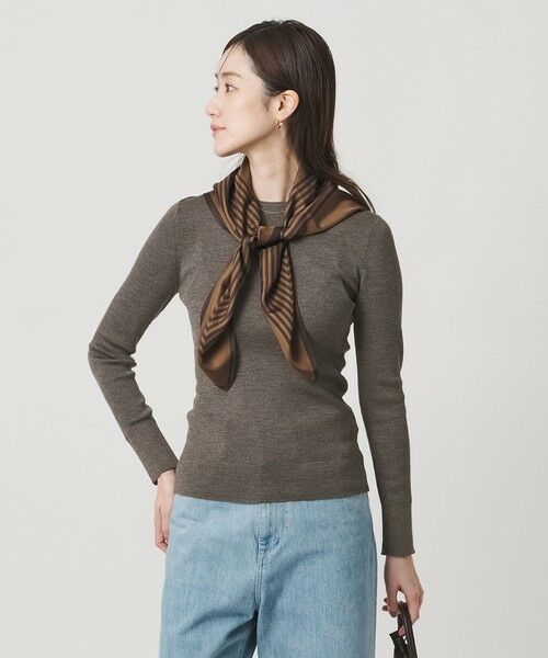 UNITED ARROWS / ユナイテッドアローズ ニット・セーター | 18G ウール リブ ニット | 詳細8