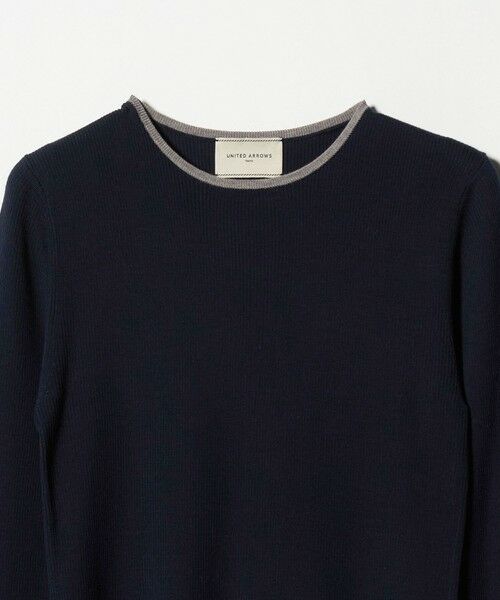 UNITED ARROWS / ユナイテッドアローズ ニット・セーター | 18G ウール リブ ニット | 詳細24