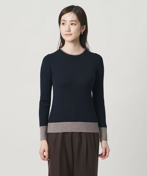 UNITED ARROWS / ユナイテッドアローズ ニット・セーター | 18G ウール リブ ニット | 詳細19