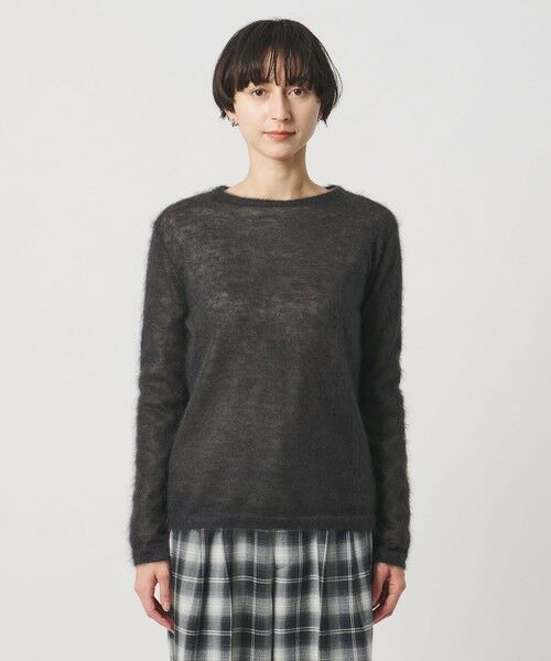 UNITED ARROWS / ユナイテッドアローズ ニット・セーター | モヘヤ クルーネック ニット | 詳細3