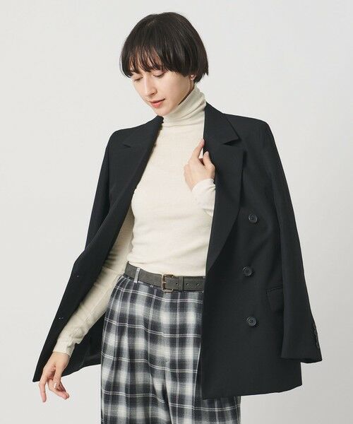 UNITED ARROWS / ユナイテッドアローズ ニット・セーター | 18G フィットリブ タートルネック ニット | 詳細1