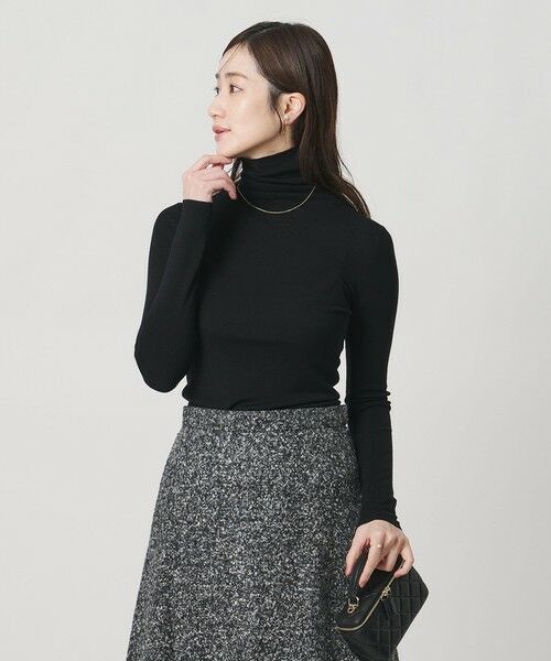 UNITED ARROWS / ユナイテッドアローズ ニット・セーター | 18G フィットリブ タートルネック ニット | 詳細8