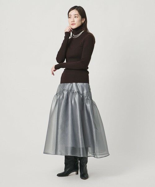 UNITED ARROWS / ユナイテッドアローズ ニット・セーター | 18G フィットリブ タートルネック ニット | 詳細25