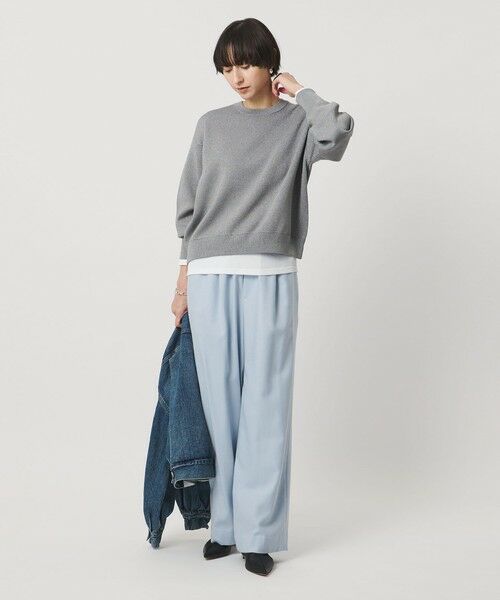 UNITED ARROWS / ユナイテッドアローズ ニット・セーター | ラメ ニット スウェット ‐ウォッシャブル‐ | 詳細8