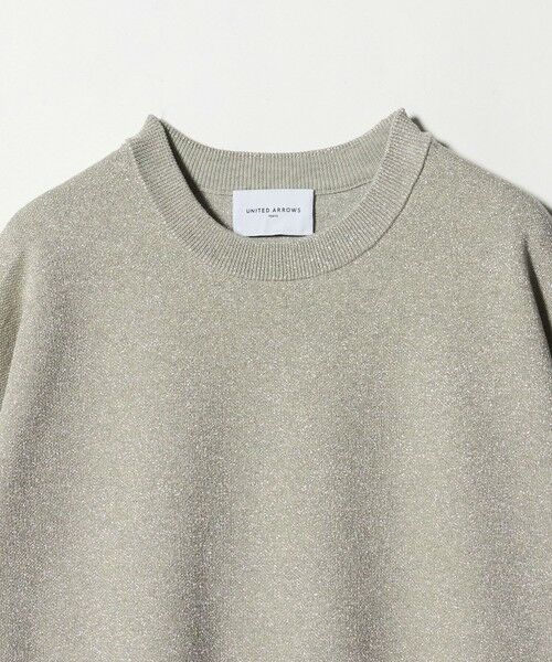 UNITED ARROWS / ユナイテッドアローズ ニット・セーター | ラメ ニット スウェット ‐ウォッシャブル‐ | 詳細24