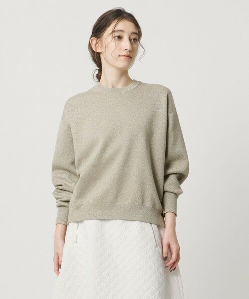 UNITED ARROWS / ユナイテッドアローズ ニット・セーター | ラメ ニット スウェット ‐ウォッシャブル‐ | 詳細19