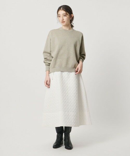 UNITED ARROWS / ユナイテッドアローズ ニット・セーター | ラメ ニット スウェット ‐ウォッシャブル‐ | 詳細20