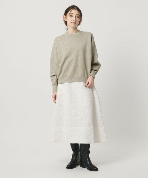 UNITED ARROWS / ユナイテッドアローズ ニット・セーター | ラメ ニット スウェット ‐ウォッシャブル‐ | 詳細21