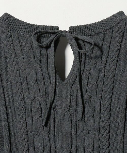 UNITED ARROWS / ユナイテッドアローズ ニット・セーター | ケーブル Vネック ニット ‐ウォッシャブル‐ | 詳細12