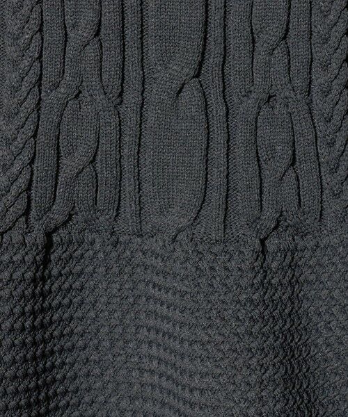 UNITED ARROWS / ユナイテッドアローズ ニット・セーター | ケーブル Vネック ニット ‐ウォッシャブル‐ | 詳細13