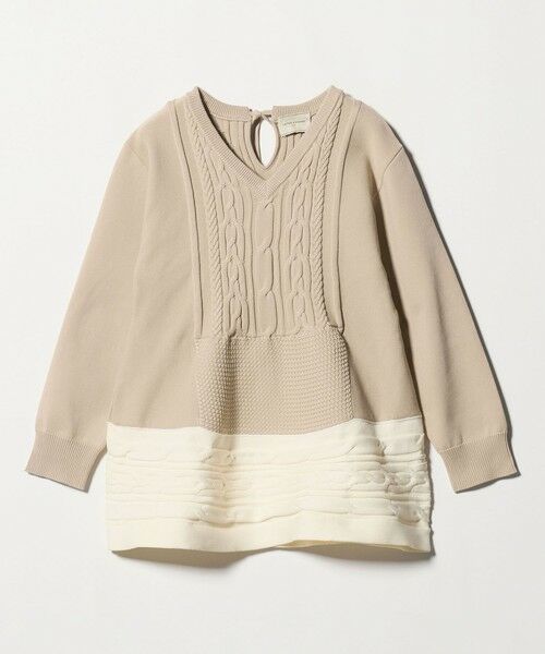 UNITED ARROWS / ユナイテッドアローズ ニット・セーター | ケーブル Vネック ニット ‐ウォッシャブル‐ | 詳細19