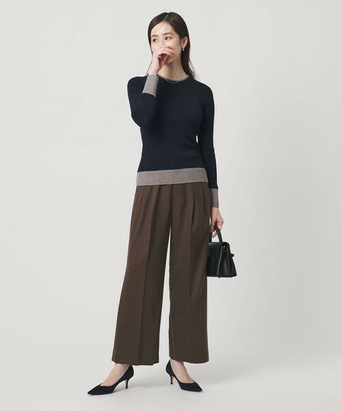 UNITED ARROWS / ユナイテッドアローズ その他パンツ | 2タック ワイド パンツ | 詳細16