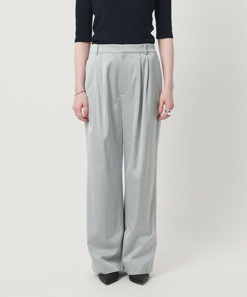 UNITED ARROWS / ユナイテッドアローズ その他パンツ | サテン 2タック ストレート パンツ | 詳細4