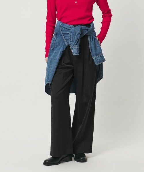 UNITED ARROWS / ユナイテッドアローズ その他パンツ | サテン 2タック ストレート パンツ | 詳細13