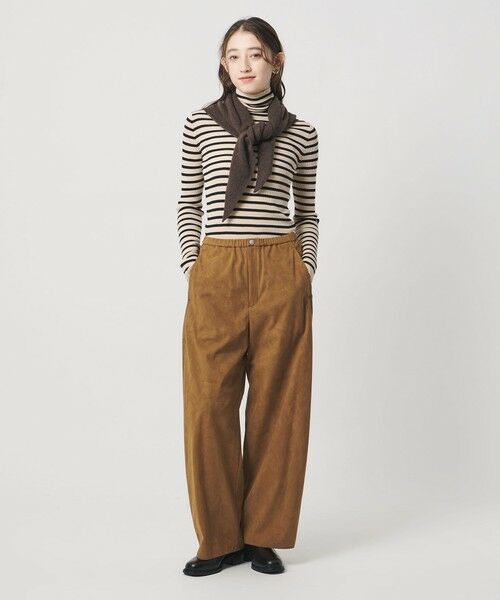 UNITED ARROWS / ユナイテッドアローズ その他パンツ | スエード ライク イージー パンツ | 詳細2