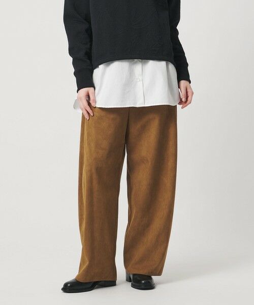 UNITED ARROWS / ユナイテッドアローズ その他パンツ | スエード ライク イージー パンツ | 詳細3