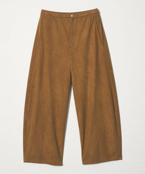UNITED ARROWS/ユナイテッドアローズ スエード ライク イージー パンツ BEIGE M（38）