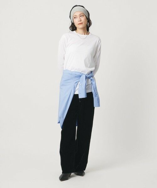 UNITED ARROWS / ユナイテッドアローズ その他パンツ | ベルベット イージー パンツ | 詳細3