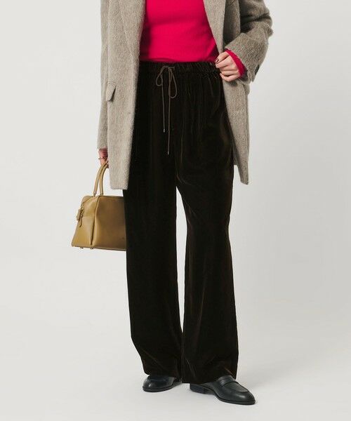 UNITED ARROWS / ユナイテッドアローズ その他パンツ | ベルベット イージー パンツ | 詳細8