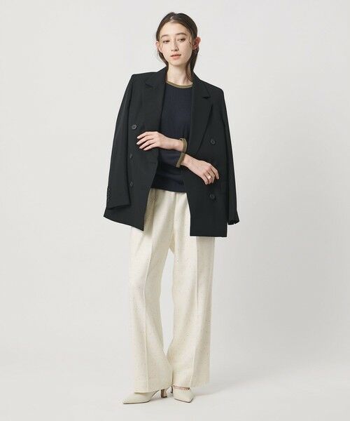 UNITED ARROWS / ユナイテッドアローズ その他パンツ | フラノ スパンコール イージー パンツ | 詳細1