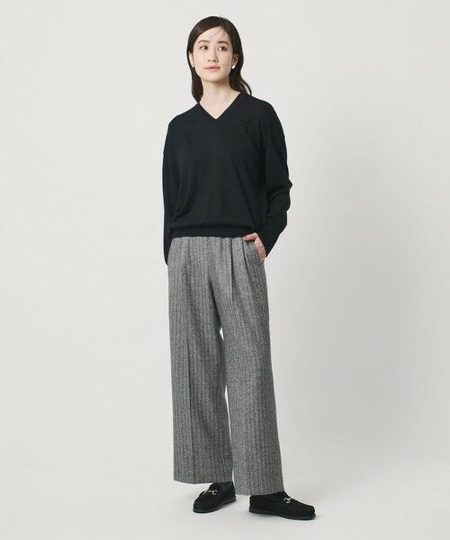 UNITED ARROWS / ユナイテッドアローズ その他パンツ | フラノ スパンコール イージー パンツ | 詳細18