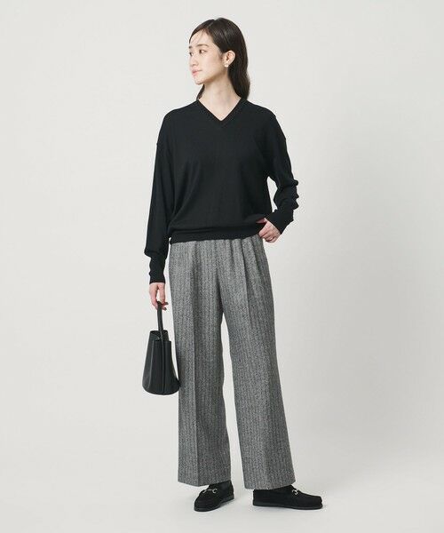 UNITED ARROWS / ユナイテッドアローズ その他パンツ | フラノ スパンコール イージー パンツ | 詳細19