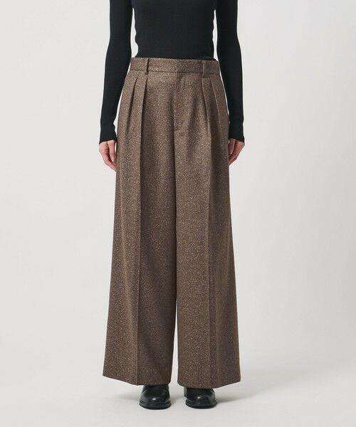 UNITED ARROWS / ユナイテッドアローズ その他パンツ | ツイードライク 2タック ワイド パンツ | 詳細11