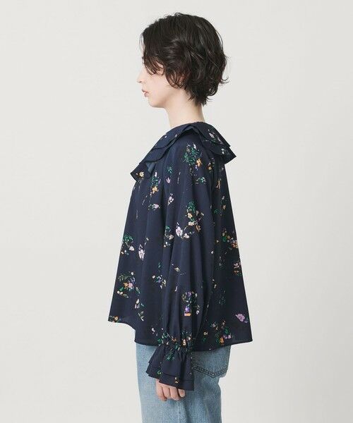 UNITED ARROWS / ユナイテッドアローズ シャツ・ブラウス | フラワー プリント ブラウス ‐ウォッシャブル‐ | 詳細5