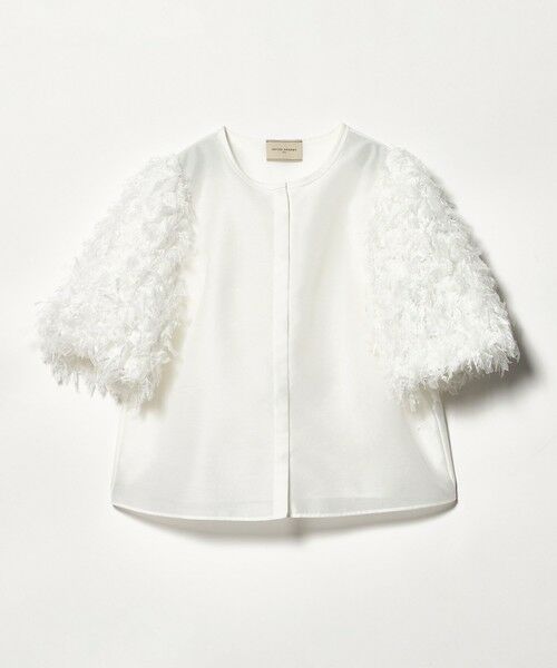 UNITED ARROWS / ユナイテッドアローズ シャツ・ブラウス | チュール シャーリング ブラウス | 詳細3