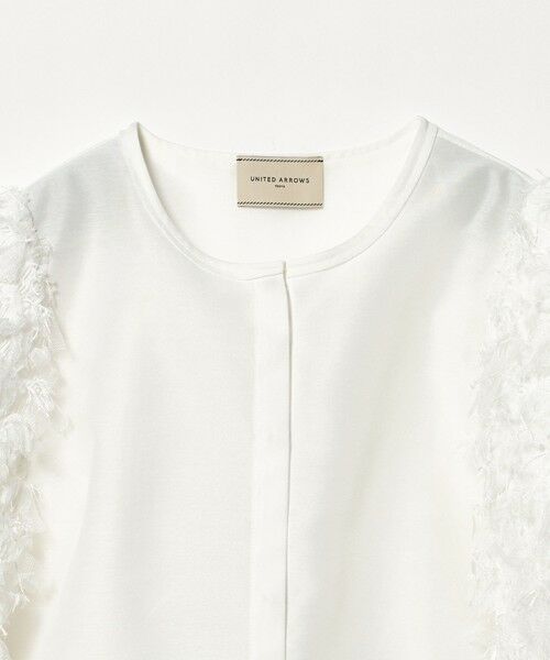 UNITED ARROWS / ユナイテッドアローズ シャツ・ブラウス | チュール シャーリング ブラウス | 詳細5