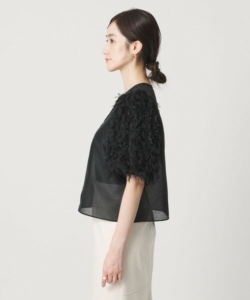 UNITED ARROWS / ユナイテッドアローズ シャツ・ブラウス | チュール シャーリング ブラウス | 詳細10