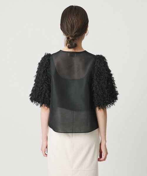 UNITED ARROWS / ユナイテッドアローズ シャツ・ブラウス | チュール シャーリング ブラウス | 詳細11