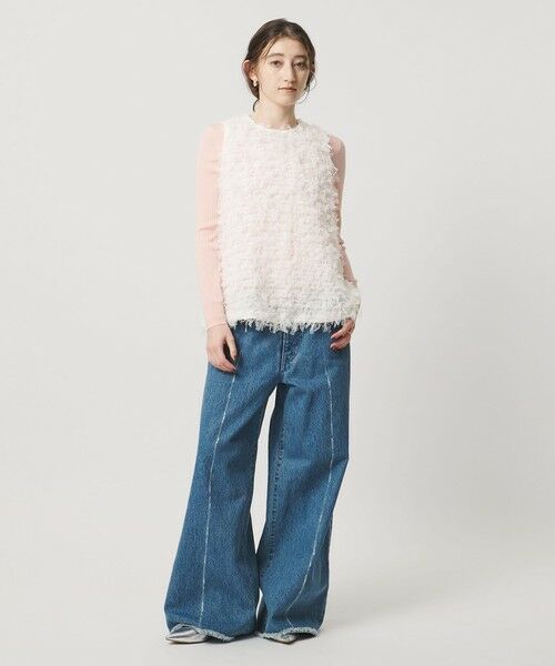 UNITED ARROWS / ユナイテッドアローズ シャツ・ブラウス | チュール ノースリーブ ブラウス | 詳細2