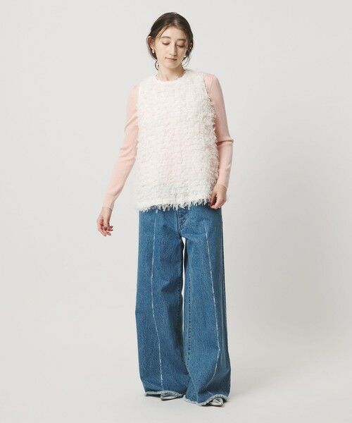 UNITED ARROWS / ユナイテッドアローズ シャツ・ブラウス | チュール ノースリーブ ブラウス | 詳細3