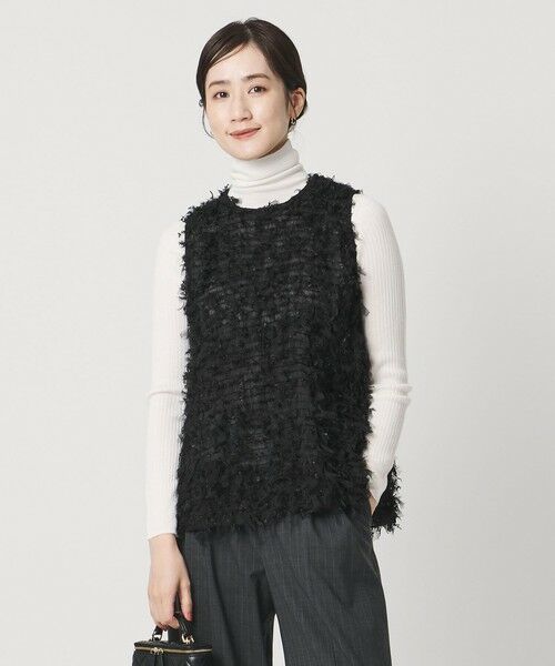 UNITED ARROWS / ユナイテッドアローズ シャツ・ブラウス | チュール ノースリーブ ブラウス | 詳細8