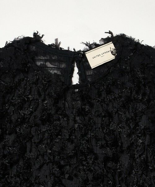 UNITED ARROWS / ユナイテッドアローズ シャツ・ブラウス | チュール ノースリーブ ブラウス | 詳細15