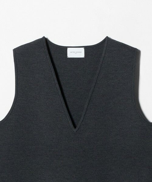 UNITED ARROWS / ユナイテッドアローズ ベスト | ミラノリブ チュニック ベスト | 詳細16