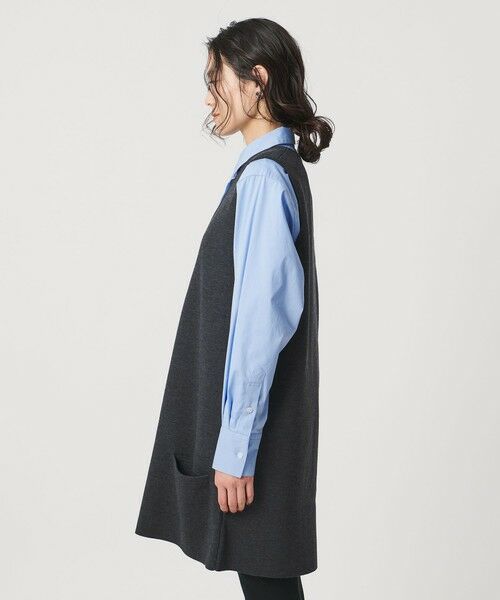 UNITED ARROWS / ユナイテッドアローズ ベスト | ミラノリブ チュニック ベスト | 詳細12