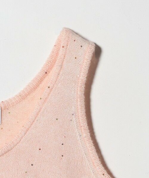 UNITED ARROWS / ユナイテッドアローズ ベスト | フラワー スパンコール ベスト | 詳細17