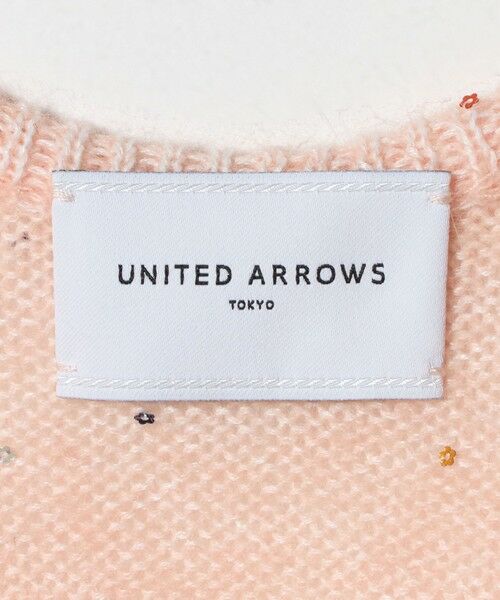 UNITED ARROWS / ユナイテッドアローズ ベスト | フラワー スパンコール ベスト | 詳細19