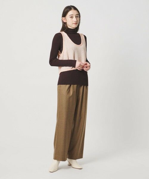 UNITED ARROWS / ユナイテッドアローズ ベスト | フラワー スパンコール ベスト | 詳細13