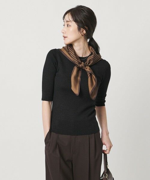 UNITED ARROWS / ユナイテッドアローズ ニット・セーター | ハーフ スリーブ ニット | 詳細1