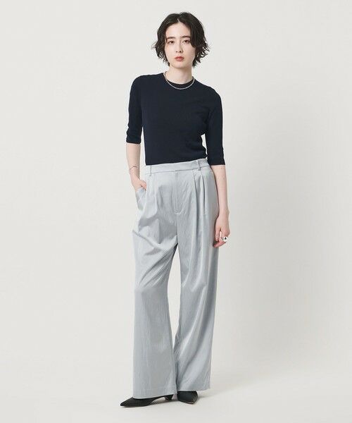 UNITED ARROWS / ユナイテッドアローズ ニット・セーター | ハーフ スリーブ ニット | 詳細20