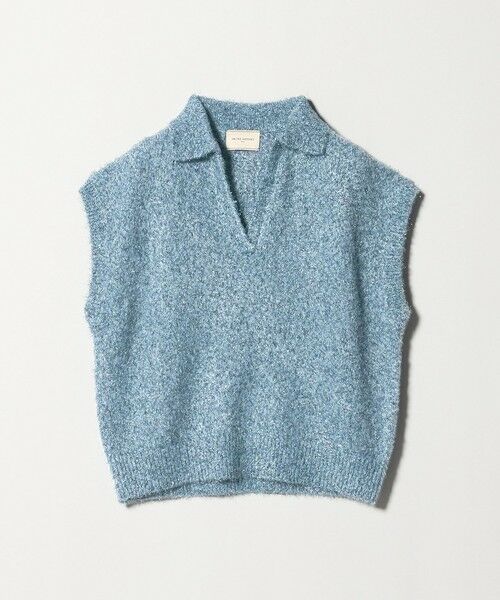 UNITED ARROWS / ユナイテッドアローズ ニット・セーター | グリッター スキッパーポロ ベスト | 詳細19