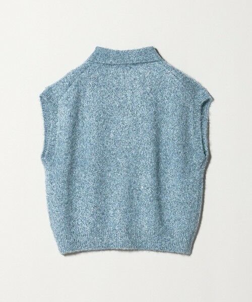 UNITED ARROWS / ユナイテッドアローズ ニット・セーター | グリッター スキッパーポロ ベスト | 詳細20