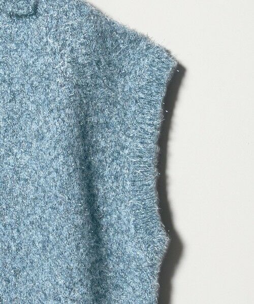 UNITED ARROWS / ユナイテッドアローズ ニット・セーター | グリッター スキッパーポロ ベスト | 詳細22