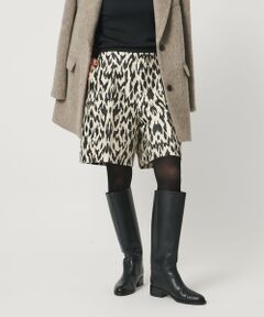 UNITED ARROWS / ユナイテッドアローズ ショート・ハーフ・半端丈パンツ | レオパード ジャガード ショート パンツ